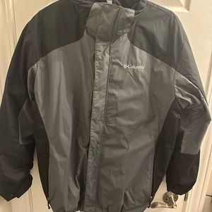 Black Columbia Jacket - 2 Layers